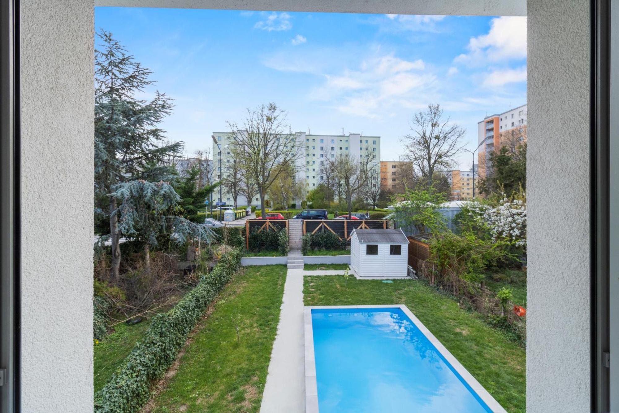 Villa Jaeger Mit Pool In Wien Esterno foto