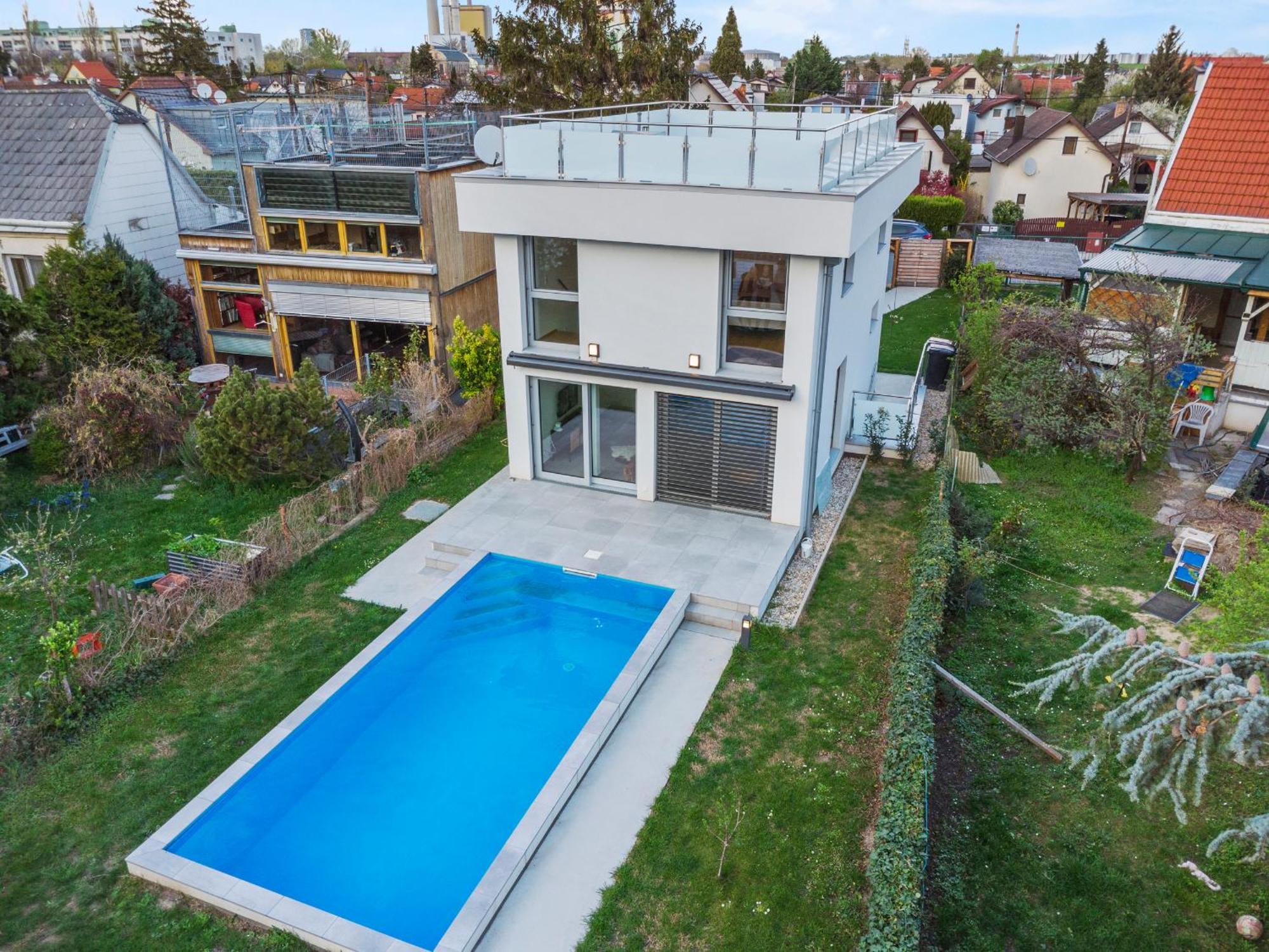 Villa Jaeger Mit Pool In Wien Esterno foto