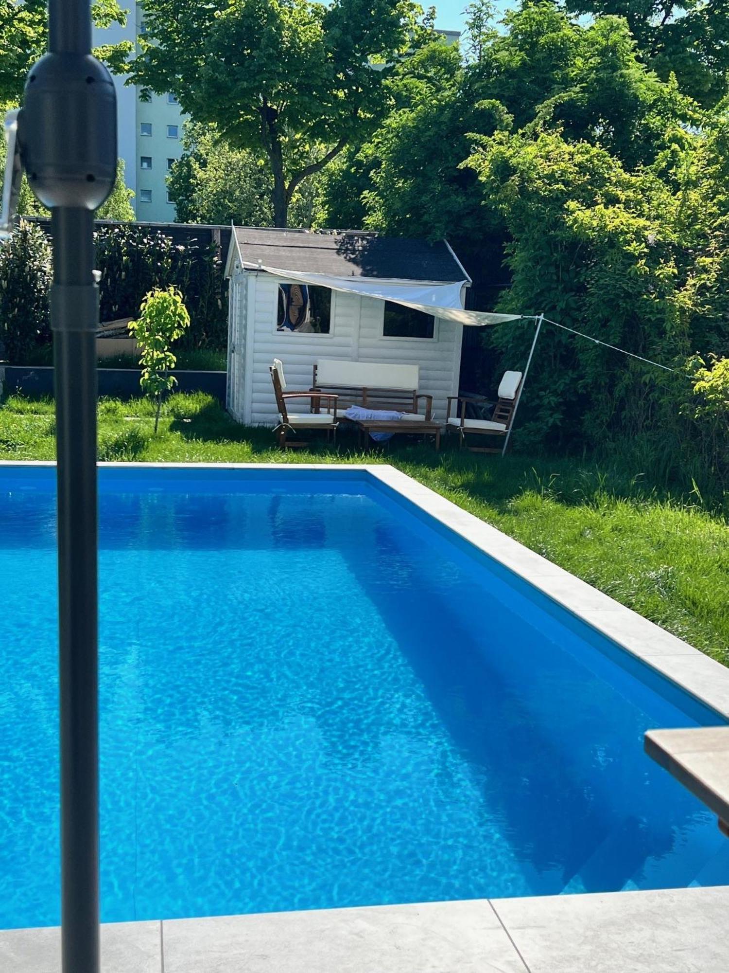 Villa Jaeger Mit Pool In Wien Esterno foto